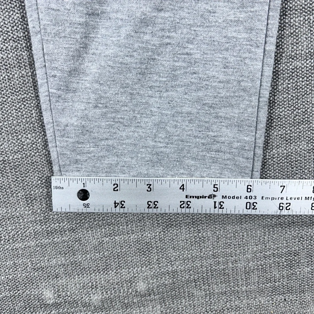 The North Face Sweatpants Mens Large Gray Good Raw Hem Drawstring Joggers